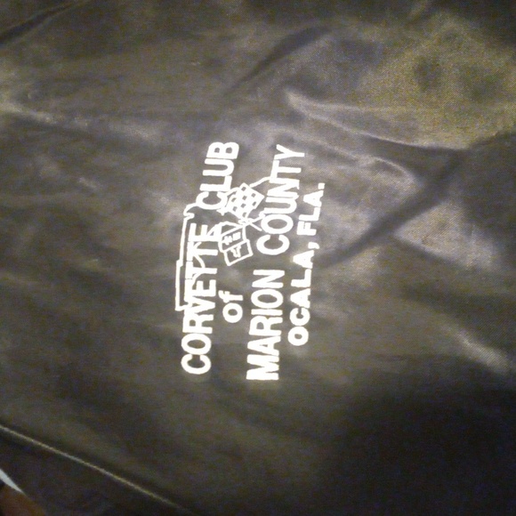 Mens L Vintage Corvette club of Marion County satin jacket - Picture 2 of 5